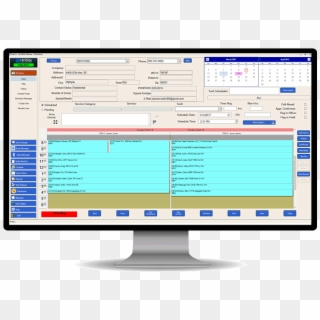 Paperless Scheduling Monitor - Computer Monitor, HD Png Download
