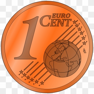 Svg Royalty Free Download Cent Group One Euro Colored - 2 Euro Cent Clipart, HD Png Download