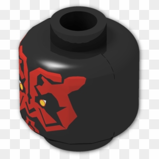Minifig Head With Sw Darth Maul Pattern - Vase, HD Png Download