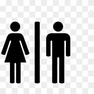 A Farmer In Yorkshire Who Found A Naked Cyclist Defecating - Male And Female Bathroom Symbol, HD Png Download