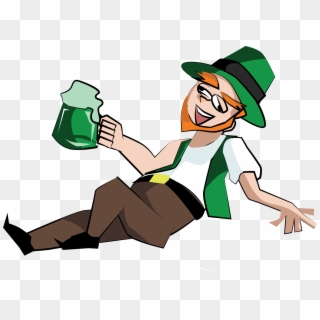 Leprechaun Alcohol Intoxication Saint Patrick's Day, HD Png Download