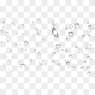 Drops Png Transparent Peoplepng Com - Water Droplets Glass Png, Png Download