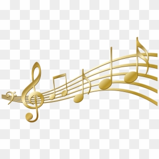 Gold Music Notes Png , Png Download - Gold Music Notes Png, Transparent Png