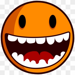 Free To Share Scared Face Clipart - Smiley Face No Teeth, HD Png Download