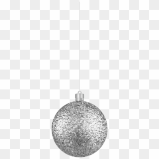 Free Png Silver Christmas Ball Png - Lampshade, Transparent Png