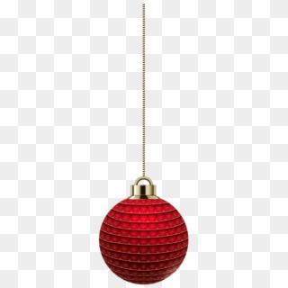 Free Png Red Christmas Ball Png - Lampshade, Transparent Png