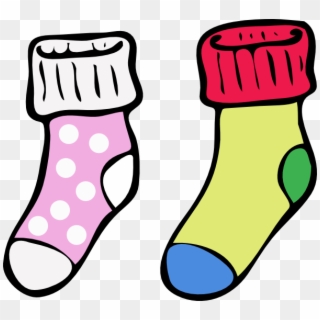 Crazy Socks - Socks Clip Art, HD Png Download