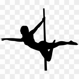 Png File Size - Pole Dance Silhouette Png, Transparent Png