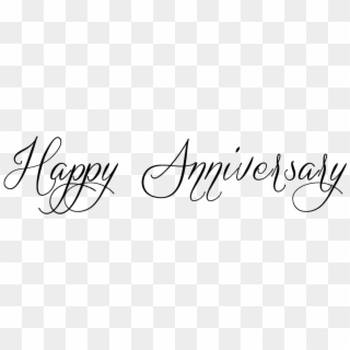 Happy Anniversary Greeting PNG Transparent Images Free Download