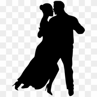 Ballroom Dance Partner Dance Silhouette - Couple Dancing Silhouette Png, Transparent Png