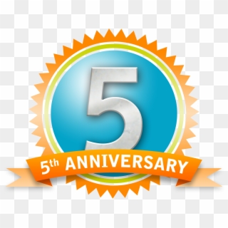 Today Sees The Fifth Anniversary Of This Blog - Celebrating 5th Anniversary, HD Png Download
