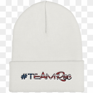 Teamroc Embroidered Cuffed Beanie Thug Life, Unisex - Beanie, HD Png Download