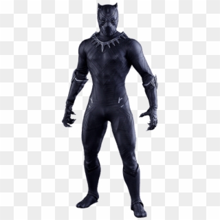 Png Pantera Negra - New Black Panther Suit, Transparent Png