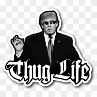 Thug Life Sticker - Illustration, HD Png Download