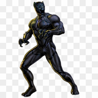 Black Panther Civil War By Alexiscabo - Black Panther Render Marvel, HD Png Download