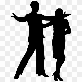 Free Download - Dancing Couple Silhouette Png, Transparent Png