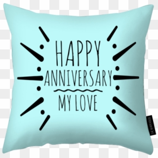 Happy Anniversary Printed Pillow - I M Smiling Because You Are My Brother, HD Png Download