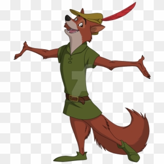 Disney Clipart Robin Hood - Robin Hood Disney Png, Transparent Png
