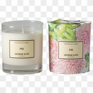 Fig Perfumed Soy Candle - Aesthetic Candles Png, Transparent Png