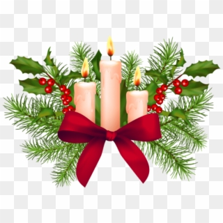 Free Png Christmas Candles Png - Clip Art Christmas Pictures Free, Transparent Png