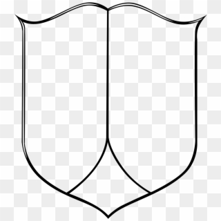 Shield Outline Png - Coat Of Arms Template Png, Transparent Png