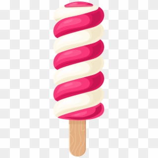 Popsicle Clipart Ice Pop - Ice Cream Stick Clipart, HD Png Download