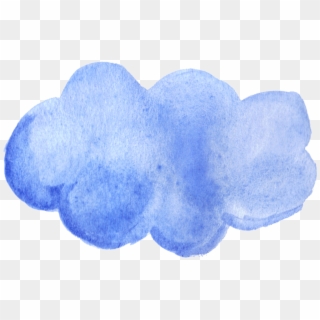 Blue Clouds Png Transparent Onlygfx Com - Cloud Watercolor Png, Png Download