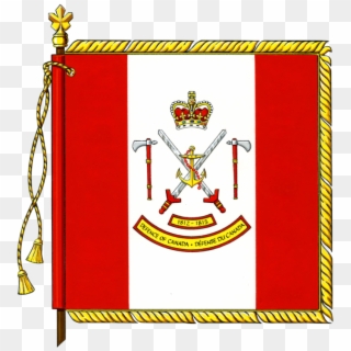 Canadian Forces War Of 1812 Commemorative Banner - War Of 1812 Militia Flag, HD Png Download