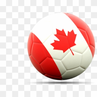 Illustration Of Flag Of Canada - Canadian Flag Soccer Ball, HD Png Download