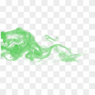 Green Smoke Png Transparent - 煙 綠色, Png Download