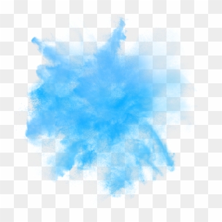 Blue Smoke Effects - Water Color Blue Effect Png, Transparent Png