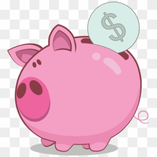 Money Pig Png - Transparent Background Piggy Bank Clipart, Png Download