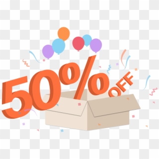 [mega Update] 50% Discount On All Models - Transparent 50 Discount Png, Png Download