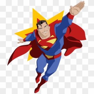 Ftestickers Superhero Superman Dc Comics Superherostick - Imagenes De Superman Animados, HD Png Download