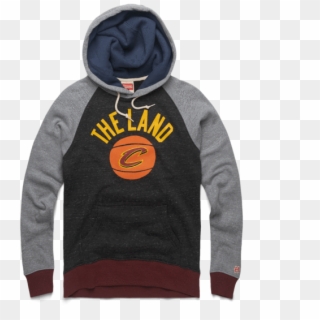 The Land Cavs Hoodie Cleveland Cavaliers Nba Basketball - Hoodie, HD Png Download