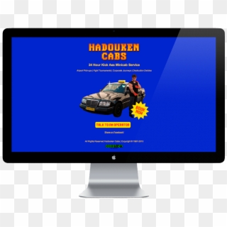 Hadouken Web Hadouken Web - Computer Monitor, HD Png Download