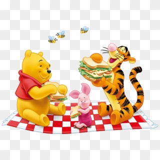 Winnie The Pooh And Tiger Png Free Clipart - Winnie The Pooh Png, Transparent Png