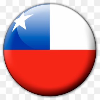 Bandera De Chile En Esfera, HD Png Download