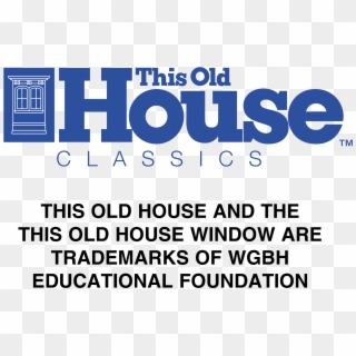 This Old House Logo Png Transparent - Graphic Design, Png Download