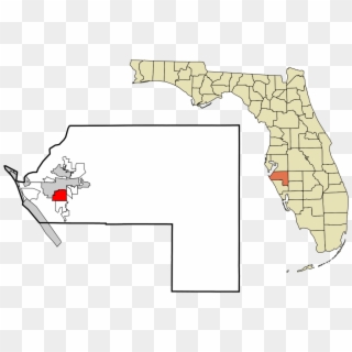 Manatee County Florida Incorporated And Unincorporated - County Florida, HD Png Download