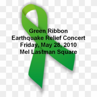 Green Ribbon Campaign - Gold Ribbed Hare's Ear, HD Png Download