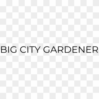 Big City Gardener Logo Black Format=1500w, HD Png Download
