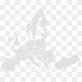 Map Of Europe - Europe Map One Colour, HD Png Download