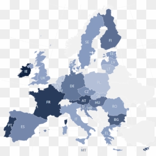 Europe - Mylotto-app - Com - - Powerball,powerball - European Union Png Map, Transparent Png
