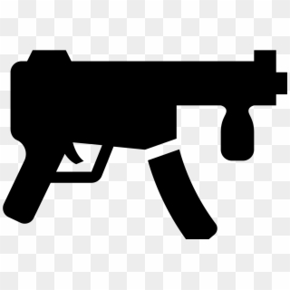 Assault Riffle Clipart Tommy Gun - Machine Gun Icon Png, Transparent Png