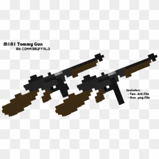 M1a1 Tommy Gun Is Out Comes With Drum Magazine And - Firearm, HD Png Download