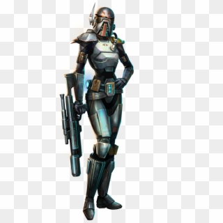 Female Mandalorian Armor Fan Art, HD Png Download