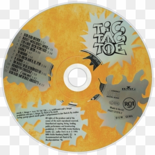 Tic Tac Toe Tic Tac Toe Cd Disc Image - Cd, HD Png Download