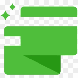 Folio App Logo Credit Card Icon Green - Flag, HD Png Download