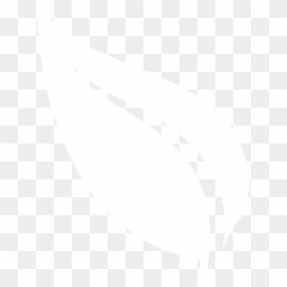 White Leaf Icon Png, Transparent Png